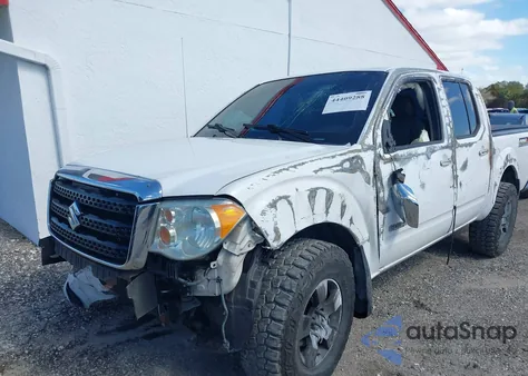 2009 Suzuki Equator Rmz-4 z USA, uszkodzony, nr VIN 5Z6AD07W69C410088